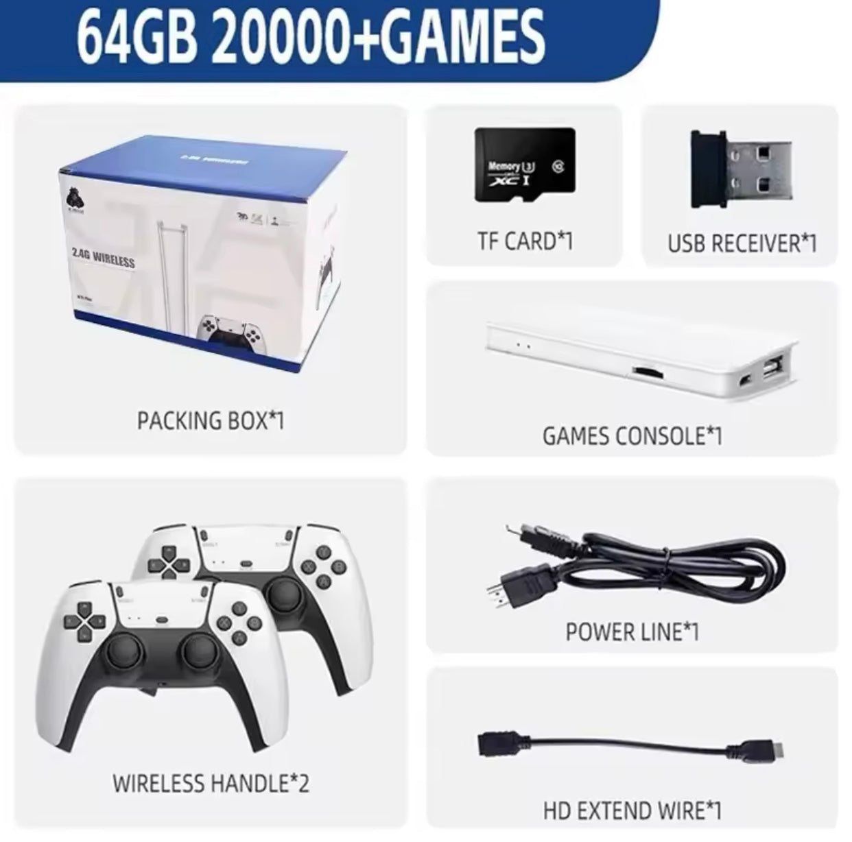 🎮 Consola Retro con 20,000 Juegos 🕹️